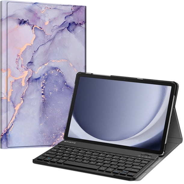 Funda con teclado FINTIE para Samsung Galaxy Tab A9+ 11" 2023 Lilac
