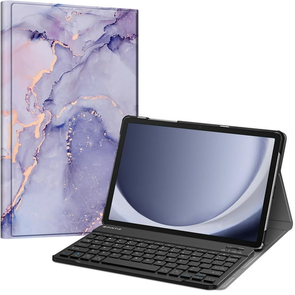 Funda con teclado FINTIE para Samsung Galaxy Tab A9+ 11" 2023 Lilac