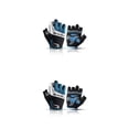 thumbnail image 2 of Yuarrent Guantes de ciclismo de 2 piezas, resistentes al desgaste, Protector deportivo para mujer, transpirables, a prueba de golpes, antisudor, guante de Azul SG 2piezas Yuarrent CBP488922, 2 of 5