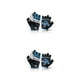 thumbnail image 3 of Greeniant Guantes de ciclismo de 2 piezas para hombre y mujer, Protector deportivo antideslizante, a prueba de golpes, antisudor, medio dedo, Type1 NO1, 3 of 6