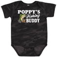 thumbnail image 3 of Inktastic Poppy's Fishing Buddy with White Text Boys Baby Bodysuit, 3 of 5