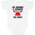 thumbnail image 3 of Inktastic My Grammy and Grandpa Love Me Boys or Girls Baby Bodysuit, 3 of 5