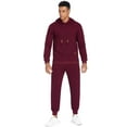 thumbnail image 6 of COOFANDY Men's Tracksuit 2 Piece Hoodie Sweatsuit Sets Casual Athletic Jogging Suits Waffle Plaid Jacquard Outfits, 6 of 10