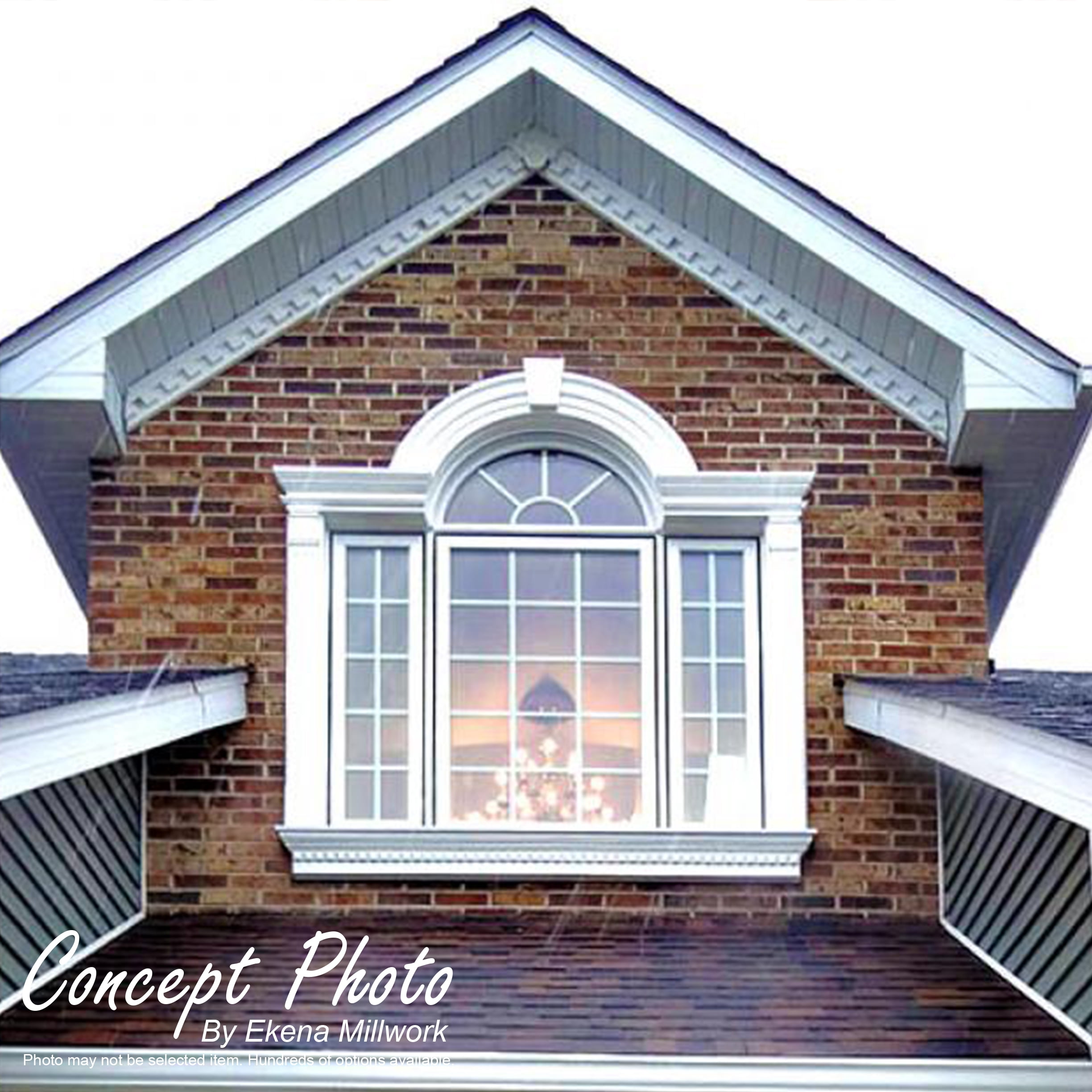 4"H x 1"P x 92"L Wilson Architectural Grade PVC Dentil Trim