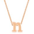 thumbnail image 1 of Precious Stars Collier Pendentif Initial N Finition Or Rose, 1 of 1