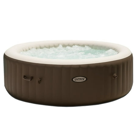 - Intex Pure Spa 6 Person Portable Inflatable Bubble Jet Massage Heated Hot Tub