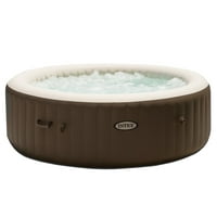 Intex Pure Spa 6 Person Portable Inflatable Bubble Jet Massage Heated Hot Tub