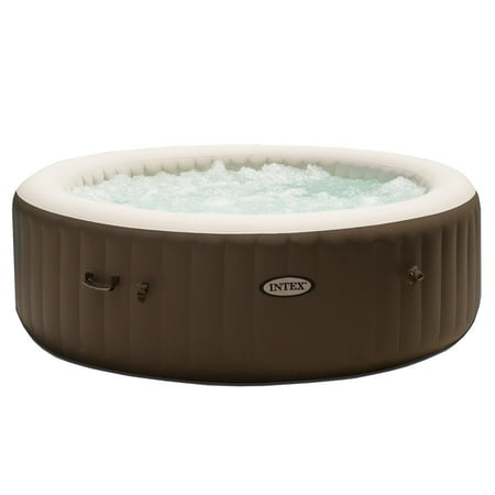 Intex Pure Spa 6 Person Portable Inflatable Bubble Jet Massage Heated Hot (Best Cedar Hot Tubs)