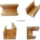thumbnail image 5 of Soporte para tarjetas de visita de madera de bambú para escritorio, resistente soporte para tarjetas de visita para oficina, para hombres y mujeres, 5 of 5