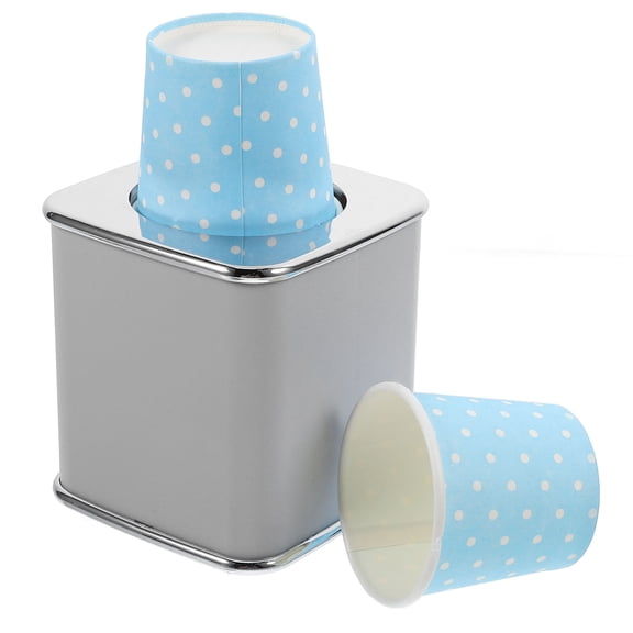 MERRYHAPY Paper Cup Dispenser for Office and Events, 8x8x9cm, Easy to Use and Store Cups
