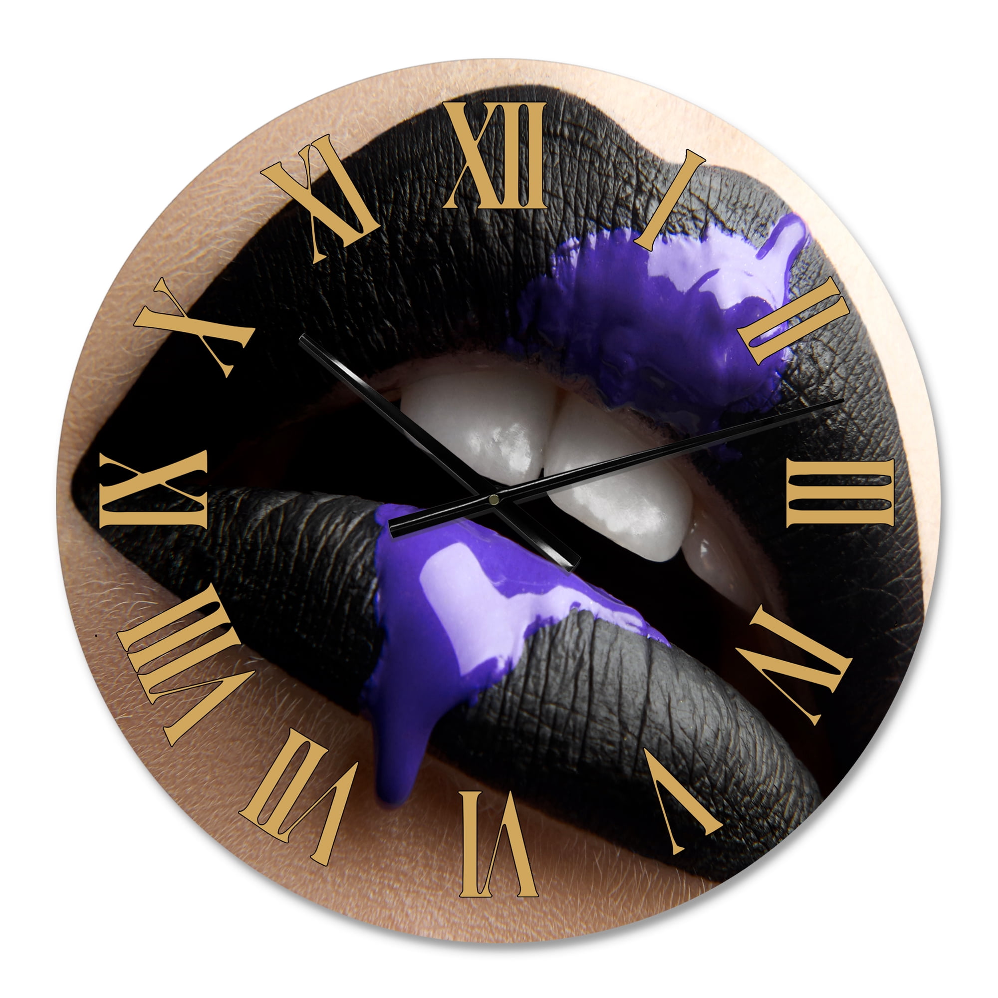 Designart 1 in Quartz Modern/Contemporary Wall Clock