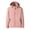 F-403Pink, variant on ZHOGXU Women's Hooded Coat With Pocket Long Sleeve Solid Color Zipper Comfortable Fashion Jacket For Casual Daily Wear Black L