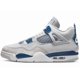 thumbnail image 2 of Ni - ke NEW Ni - ke Air Jordan 4 Retro size 18 Shoes Off White Military Blue FV5029-141, 2 of 5
