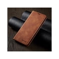thumbnail image 4 of Samsung Galaxy A80 / A90 Case, Premium PU Leather Cover TPU Bumper with Card Holder Kickstand Hidden Magnetic Shockproof Flip Wallet Case, 4 of 6