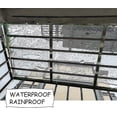 thumbnail image 5 of Transparent Waterproof Tarpaulin With Reinforced Eyelets, Plant Cover, Industrial Tarpaulin Sheet, Foldable Transparent Anti-aging Tarpaulin, 0.8x1.5m, 5 of 5