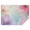 Soft Floral Watercolor, variant on Rainbow Tie Dye Ink Pattern Rectangle Tablecloth 60"x84",Waterproof Polyester Rectangle Table Cloth, Wipeable Spillproof Polyester Tablecloth for Dining, Camping, Indoor and Outdoor