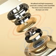 thumbnail image 3 of Auriculares inalámbricos Sidaley con cancelación de ruido y micrófono plegables dorado beige, 3 of 6