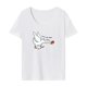 thumbnail image 1 of Camiseta básica ligera para mujer Yinane cuello redondo L, 1 of 7