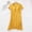 Yellow, variant on Naittoop Sleep Shirts for Women Short Sleeve Night Shirts for Sleeping Pullover V-Neck Nightgown Soft Lightweight Nightdress