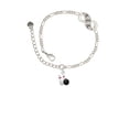 thumbnail image 2 of Delight Jewelry Silvertone Bowling Pins with Bowling Ball Silver-tone Paw Infinity Link Chain Bracelet, 6"+2" Extender, 2 of 3