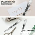 thumbnail image 3 of TABLZONE Simple Transparent Fountain Pen for Writing Practical and Comfortable to Hold, 3 of 8