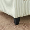 thumbnail image 5 of Lisonu Oversized Accent Chair, Comfortable Lazy Sofa Armchair with Ergonomic Back Support and Padded Cushion for Living Room, Corduroy, Beige, 5 of 11