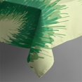 thumbnail image 3 of Green Tie Dye Pattern Rectangle Tablecloth 60"x84",Waterproof Polyester Rectangle Table Cloth, Wipeable Spillproof Polyester Tablecloth for Dining, Camping, Indoor and Outdoor, 3 of 5
