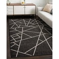 thumbnail image 4 of ECARPET Indoor Outdoor Area Rug for Patio, Deck, Living Room Sisal Abstract Collection, 4 of 9