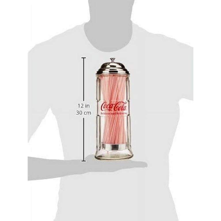 TableCraft Coca-Cola Straw Dispenser - Walmart.com
