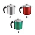 thumbnail image 3 of Wosthever Olla de filtro, botella de aceite, utensilio de cocina, accesorios multifuncionales multicolores para el hogar, diseño de mango de Cocina y Comedor Rojo, 3 of 6