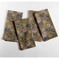 thumbnail image 2 of Vargottam Designer Cotton Canvas Napkins - Set of 12, 20-Inch, Refreshing Green Hue Whimsical Floral Vines Print, Durable & Absorbent Cloth Napkins for Dining, Parties, and Home Decor, 2 of 7