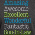 thumbnail image 3 of CafePress - Son In Law Amazing Fantastic Dark T Shirt - Men's Classic Graphic Cotton T-Shirt, 3 of 4