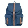 thumbnail image 2 of Herschel Dawson Backpack, Navy/Tan Synthetic Leather, Classic 20.5L Classic 20.5L Navy/Tan Synthetic Leather, 2 of 5