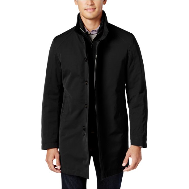 Chubasquero de sarga Sanyo para hombre, negro, grande Sanyo Impermeable