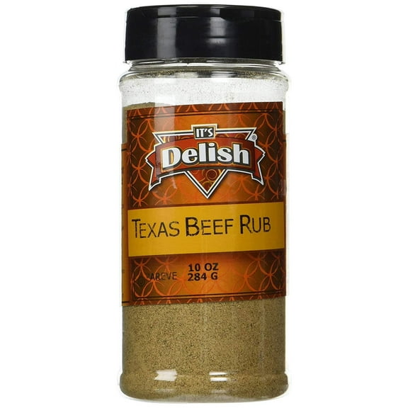 Texas Beef Rub by Its Delish, 10 Oz. Medium Jar