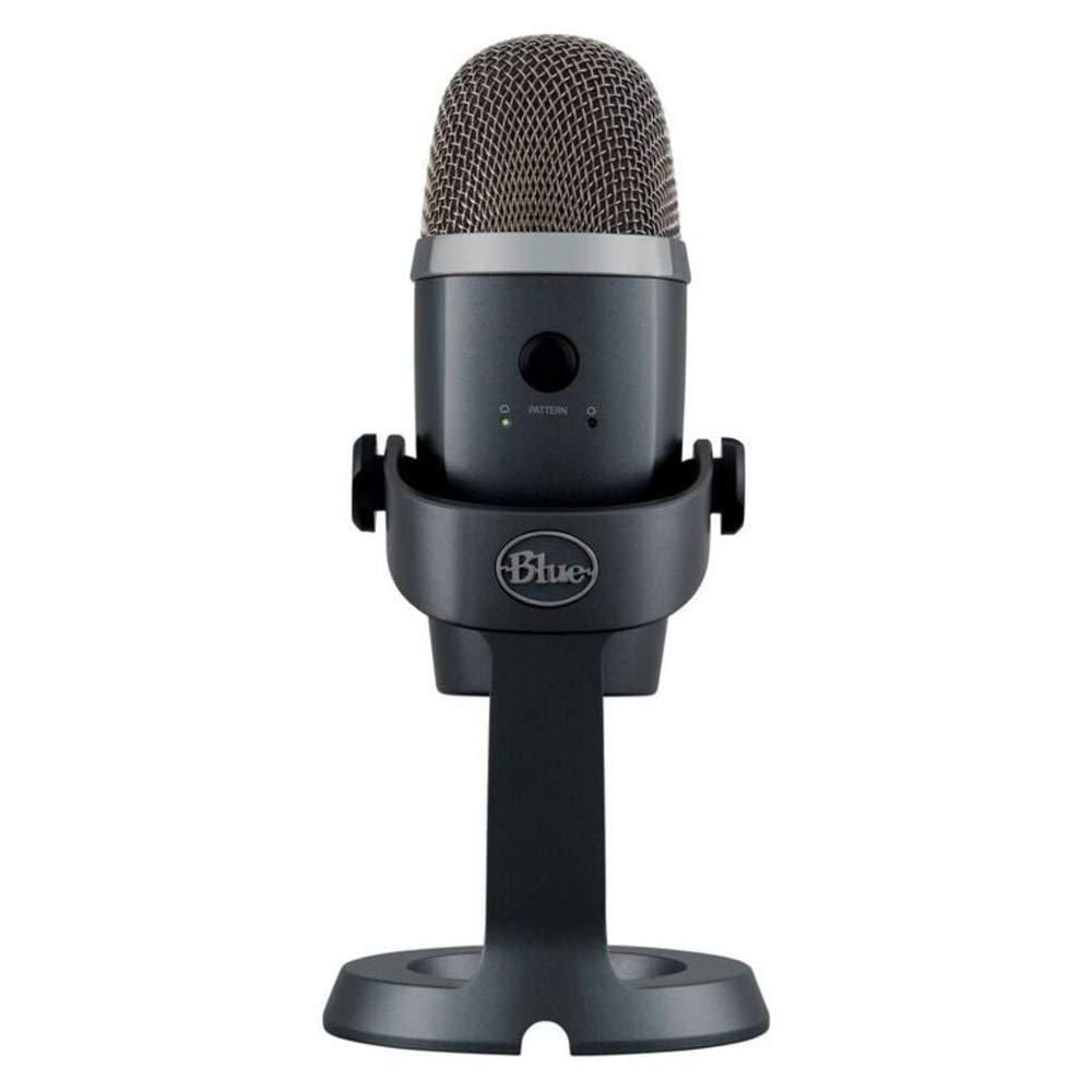 BLUE MICROPHONES Microphone Yeti Nano Premium USB (gris foncé - 0281)