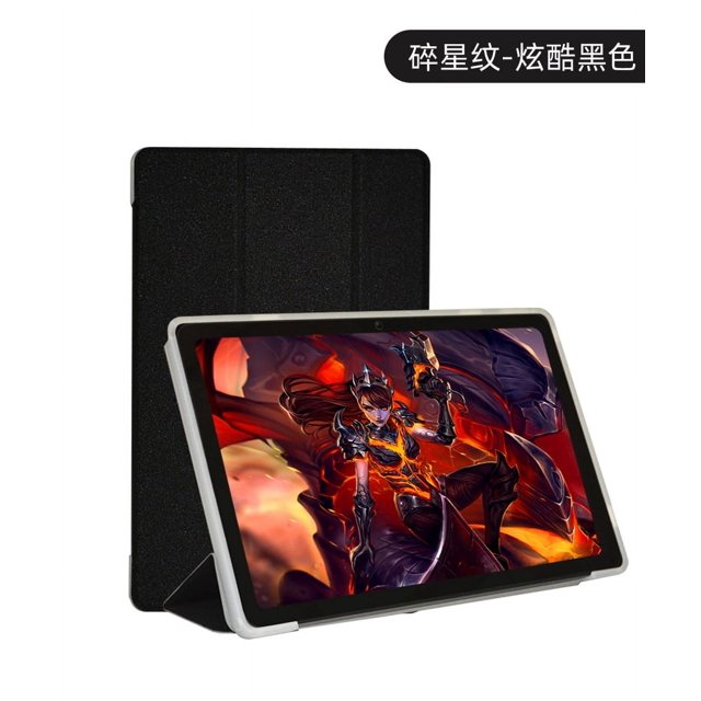 Case For Teclast M50pro 10.1 Inch Tablet,Newest TPU Soft Shell Fold Stand Cover For M50 Pro M50HD+ Stylus Pen black Teclast M50HD