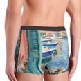 thumbnail image 5 of Daiia Coastal Cat By The Window Men's Underwear Boxer Briefs, Cotton Stretch Moisture-Wicking Underwear-X-Large, 5 of 9