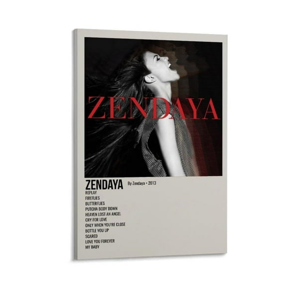 Zendaya by Zendaya Canvas Poster Bedroom Decor Office Room Decor Gift
