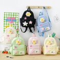 thumbnail image 5 of Bolso Hombro Doble Mochila Flores Diaria para Niñas Con Correa Ajustable, 5 of 5