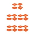 thumbnail image 2 of Transemion 2set Ergonomic Woodworking Corner Routing Templates For Precise Results Widely Used High Hardness orange 5Set, 2 of 6