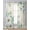 White Green Beige, variant on Spring Floral Sheer Curtains 63 Inch Length 2 Panels Set for Living Room/Bedroom, Daisy Eucalyptus Leaves Watercolor Rustic Kitchen Curtains Grommet Semi-Sheer Curtains Window Treatments 42"x63"x2