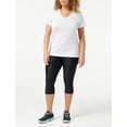 thumbnail image 2 of Capri Under Armour HeatGear Armour High 2X para mujer, color negro y blanco, 2 of 5