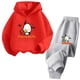 thumbnail image 3 of Conjunto de sudadera con capucha deportiva para niños y niñas de 3 a 14 años con estampado de dibujos animados de Pochacco Trucksuit de Fahion, 3 of 5