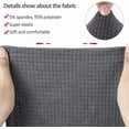 thumbnail image 3 of Arm Slipcovers Stretch Armchair Arm Covers Soft Polyester Furniture Protector for Chair, Sofa, Couch, Grey, 3 of 7