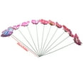 thumbnail image 6 of Gmogad Summer Garden Decor Stakes, PVC Floral Insert Rods - 25cm Double-Sided Garden Decoration for Vases Pots, Weatherproof 3D Outdoor Party Decor (10 Pack), 6 of 7