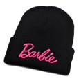 thumbnail image 1 of Barbies gorro de punto Kawaii, gorro de lana bordado tridimensional, gorro de esquí femenino, cálido, Otoño e Invierno, 1 of 4