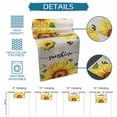 thumbnail image 6 of Burlap Table Runner 90 Inches Long,Sunflower Bee Leaves on Linen Non-Slip Kitchen Table Runners for Dining Room Everyday Use Party Table Decorations Summer Sunshine Quote, 6 of 9