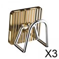 thumbnail image 1 of Estante de almacenamiento de esponjas,estante para fregadero de cocina,gancho de pared para almacenamiento en fregadero,Soporte de esponja adhesivo de acero inoxidable para, 1 of 10