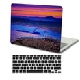 thumbnail image 1 of KSK KAISHEK Plastic Hard Case Cover Compatible with 2015 - 2012 Released MacBook Pro 15 inchs Retina Display + Black Keyboard Cover Model: A1398 Purple series 0378, 1 of 5